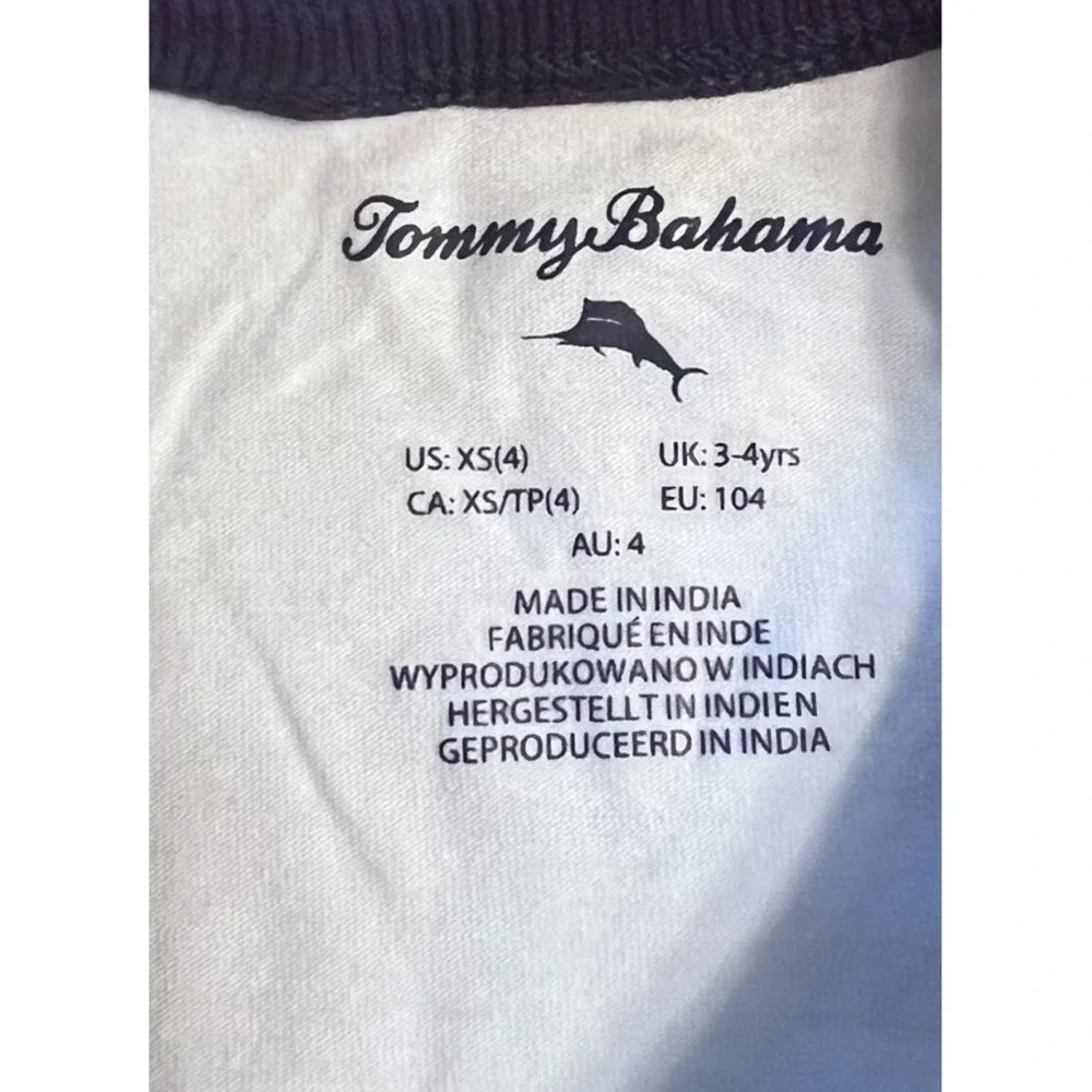 Tommy Bahama‎ Boys Size 4 Patriotic Shark Sleeveless Shirt